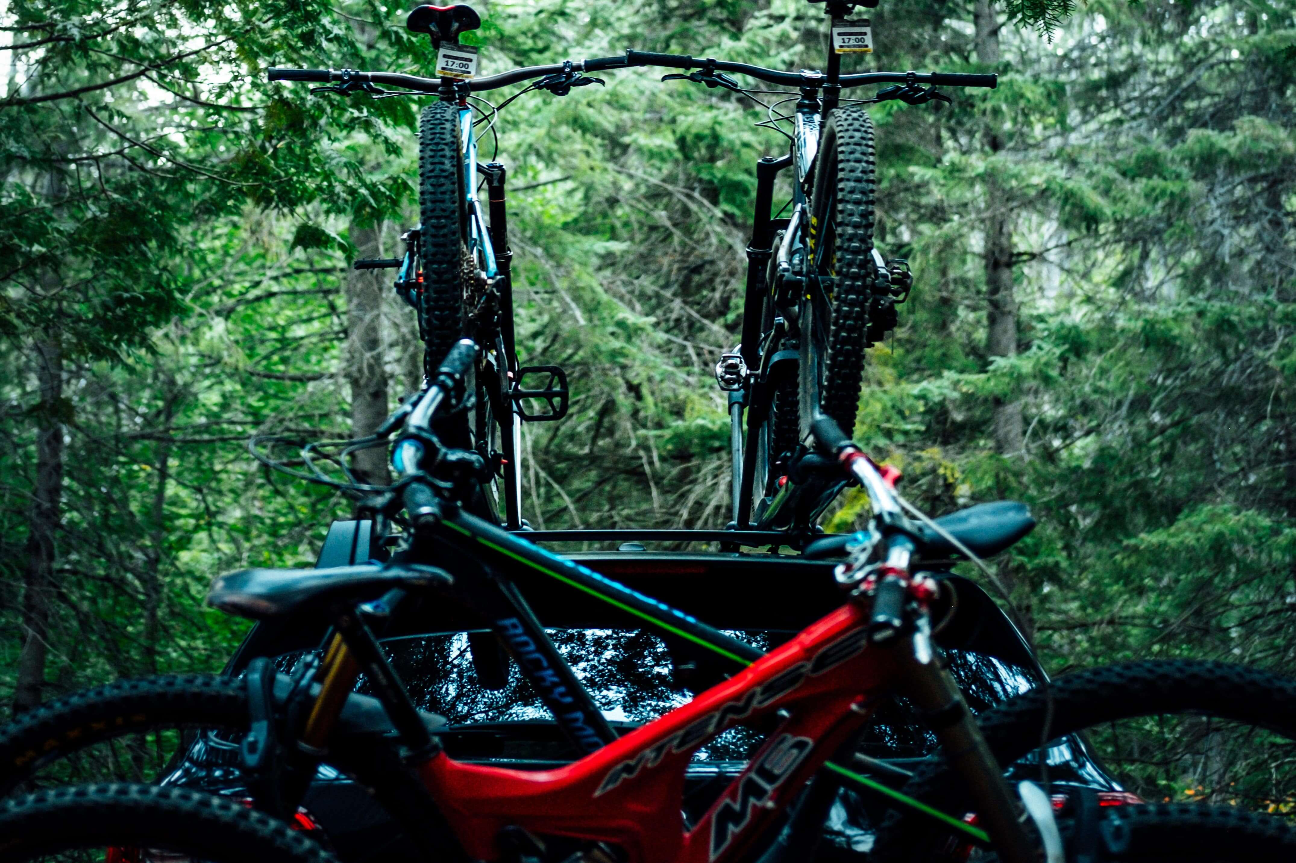 bike on car