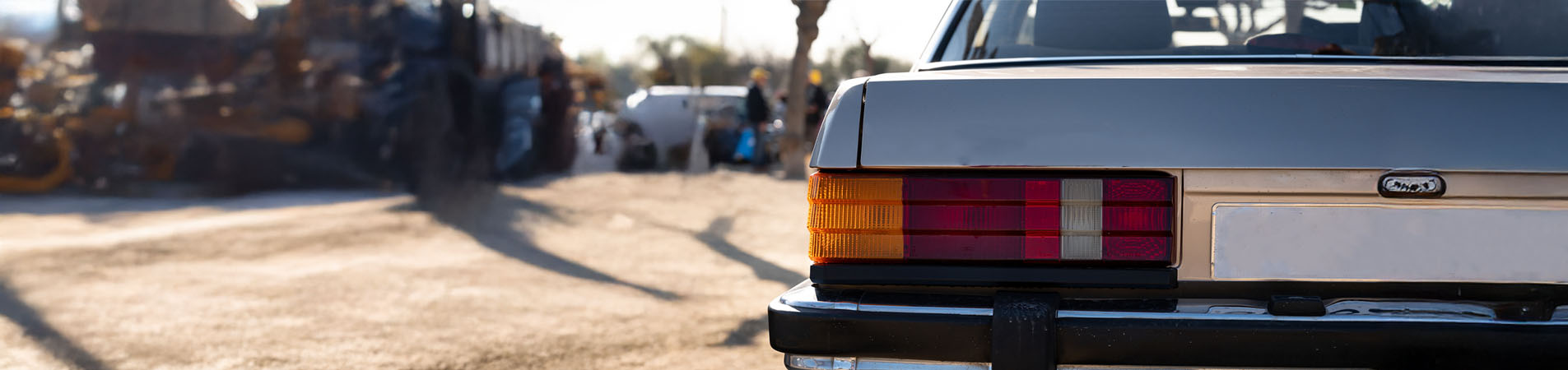 A used car after being purchased in Spain.